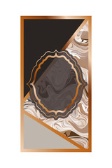 card with marble texture icon