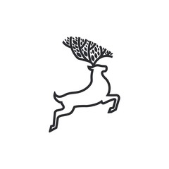 nature deer logo