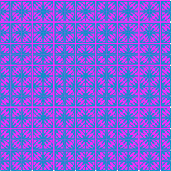 Unique, Abstract Geometric Pattern. Seamless Vector Illustration. For Fantastic Design, Wallpaper, Background, Fantastic Print. Purple blue color