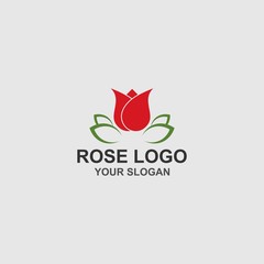 Rose Logo Template