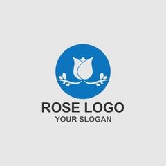 Rose Logo Template