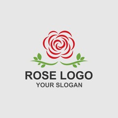 Rose Logo Template