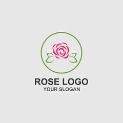 Rose Logo Template