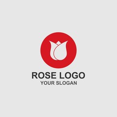 Rose Logo Template