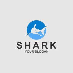 shark logo template