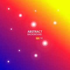 Blue, Red, Yellow Abstract Background. Can be used for posters, placards, brochures, banners, web pages, headers, covers, and other