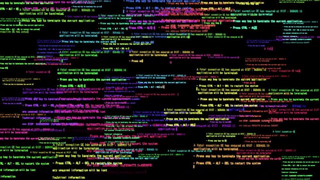 fatal error computer data corruption technology information