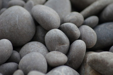 Obraz na płótnie Canvas pebbles on the beach