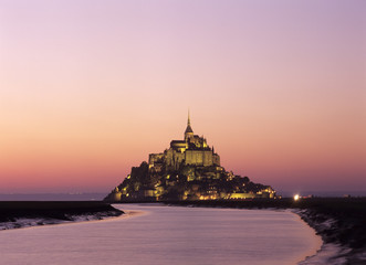 Fototapeta premium Mont Saint-Michel, ,Normandy France 