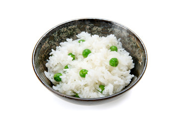 グリンピース御飯