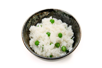 グリンピース御飯