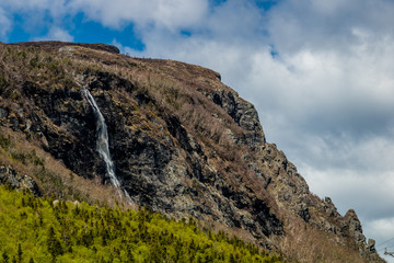 Roadside runoffs, Route 450, Newfoundland Canada