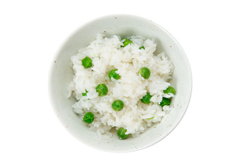 グリンピース御飯