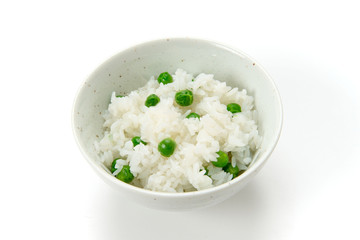 グリンピース御飯