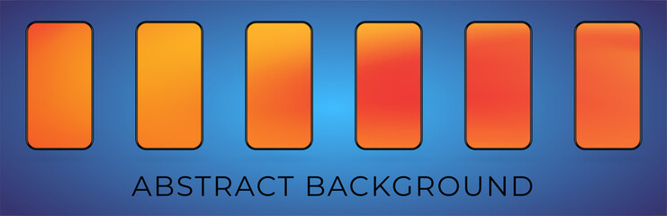 Modern UI screen backdrop vector illustration. 