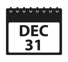 Calendar Icon. Flat style vector EPS.