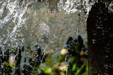 water plate flow texture for background
