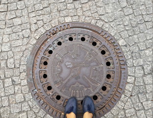  manhole cover in Berlin