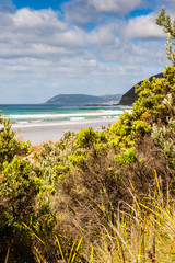Torquay beach near Melbourne that can be viewed from the Great Ocean Road. Popular with local surfers.