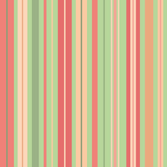 Vibrant vertical random stripes in vibrant tropical colours. Seamless geometric vector pattern with summer vibe. Great for garden, wellbeing, party, organic products, fabric, giftwrap, stationery