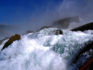Die Kraft eines Wasserfalls