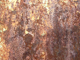 Rusty and Damaged Metal