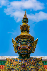 Fototapeta premium Giant Tosakan in the Grand palace, Bangkok