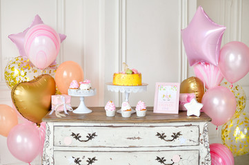 Cakes for children birthday. 