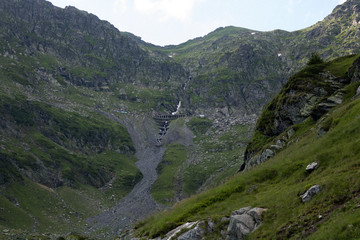 Mountain valley landscape