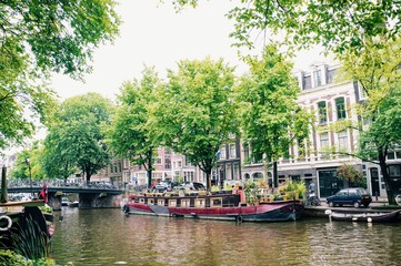 Obraz premium Amsterdam Canals