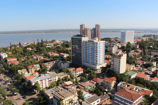 Maputo Mosambik Ansicht