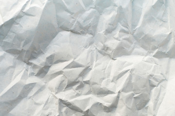 texture of white parchment mashed paper