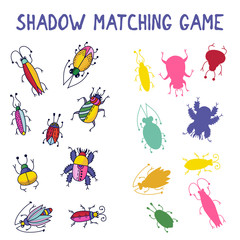 Shadow matching game bugs 