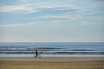 Bicicle in the beach 1