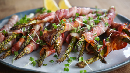 bacon wrapped asparagus