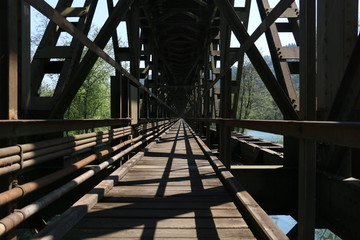 Eisenbahnbrücke in Kärnten