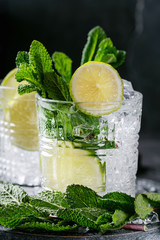 Home made mojito cocktail