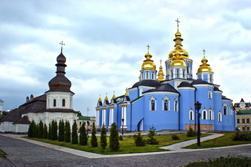 Fototapeta na wymiar St. Michael's Golden-Domed Monastery