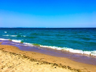 Seashore landscape in Bulgaria