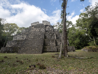 Yaxha Nakum Naranjo National Park, Mayan Archaeological Monument, Guatemala