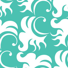 seamless abstract pattern with swirl