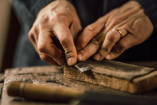 details of craftsmanship of wood