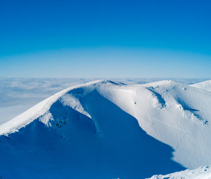 Snow Capped Mountains