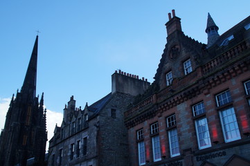 Fototapeta premium Edinburgh im Februar