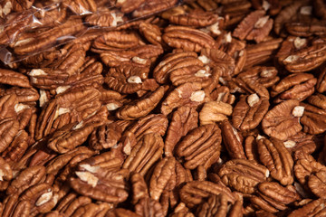 whole walnut texture without shell