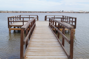 pier on the beach