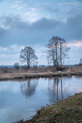 Netta river in Poland