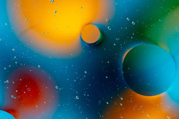 Abstract background of vivid color