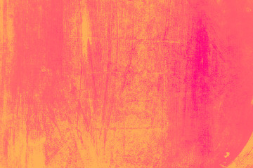 pink coral and orange paint brush strokes background 