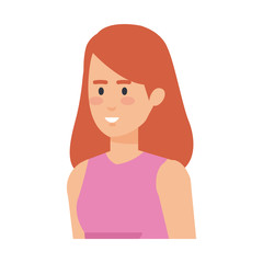 beautiful woman avatar character